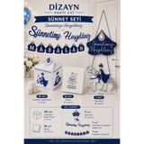 Dizayn Parti Evi Sünnet Organizasyon Seti Kapı Süsü Sünnetime Hoşgeldiniz Yazısı Maşallah Banner Lokum Kutusu Peçete Seti