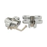 Dizaynaks Gizli Kitabe Gömme Masa Ilave Menteşesi 45*13 mm