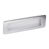 Dizaynaks Gömme Kulp Kayı Krom-Beyaz 160 mm