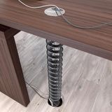 Dizaynaks Kablo Kanalı Dikey Krom Parlak 1100 Mm.