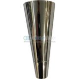 Dizaynaks Konik Dolap Ayağı Parlak Krom 20 cm