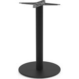 Dizaynaks Ortadan Tablalı Masa Ayağı Yuvarlak Mat Siyah 76-480 mm