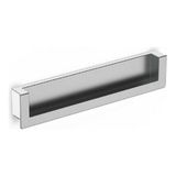 Dizaynaks Yarım Kenar Gömme Kulp Mat Krom 128 mm