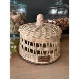 Dizaynes Rattan Bambu Sepet