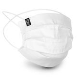 Dizaynmask Gümüş İyonlu Yıkanabilir Maske Beyaz - L