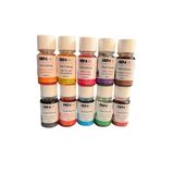 DizayNova Renas Sıvı Gıda Boyası Su Bazlı 10 ml 10 Lu Set