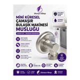 DİZAYNSHOP Mini Küresel Çamaşır Bulaşık Makinesi Musluğu MİNİ VANA