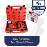 Dizel Kompresör Test Cihazı 20 Parca