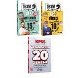 Dizgi 2026 Kpss Matematik + Türkçe Deneme Ve Deli Defteri Vatandaşlık Deneme 3 Lü Set
