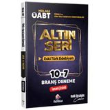 Dizgi 2026 MEB AGS ÖABT Altın Seri Türkçe Öğretmenliği Türk Dili ve Edebiyatı Öğretmenliği Eski Türk Edebiyatı 7 Deneme