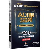 Dizgi Kitabevi 2026 Meb Ags Öabt Altın Seri Türkçe Öğretmenliği - Türk Dili ve Edebiyatı Öğretmenliği Türk Halk Edebiyatı Tamamı Çözümlü 7 Deneme Sınavı