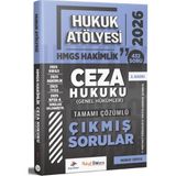 Dizgi Kitabevi Dizgi Kitap 2026 Hukuk Atölyesi Hakimlik Hmgs Hukuk Mesleklerine Giriş Sınavı Ceza Hukuku Genel Hükümler Tamamı Çözümlü Çıkmış Sorular Murat Soylu 2. Baskı