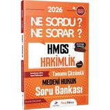 Dizgi Kitabevi Dizgi Kitap 2026 Hukuk Atölyesi Hmgs Hakimlik Ne Sordu Ne Sorar Medeni Hukuk Tamamı Çözümlü Soru Bankası