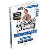 Dizgi Kitabevi Dizgi Kitap 2026 KPSS Vatandaşlık Ne Sordu Ne Sorar Soru Bankası