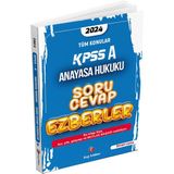 Dizgi Kitap 2024 KPSS A Grubu Anayasa Hukuku Soru Cevap Ezberler