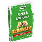 Dizgi Kitap 2024 KPSS A Soru Cevap Ezberler İdare Hukuku Yayınları