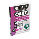 Dizgi Kitap 2025 Meb Ags ÖABT Türk Dili ve Edebiyatı Öğretmenliği Tamamı Çözümlü 5 Deneme Sınavı İshak Atak
