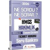 Dizgi Kitap 2026 Hukuk Atölyesi Hmgs Hakimlik Ne Sordu Ne Sorar Ticaret Hukuku Tamamı Çözümlü Soru Bankası