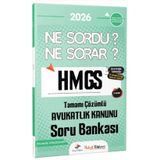 Dizgi Kitap 2026 Hukuk Atölyesi Hmgs Ne Sordu Ne Sorar Avukatlık Kanunu Tamamı Çözümlü Soru Bankası