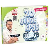 Dizgi Kitap 2026 Kpss 20 Günde Coğrafya Video Ders Notları - Enes Eker Dizgi Kitap