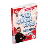 Dizgi Kitap 2026 KPSS 30 Günde Matematik Çıkmış Soru Analizli Video Ders Notları Mertcan Güler