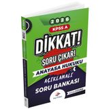 Dizgi Kitap 2026 KPSS A Grubu Anayasa Hukuku Dikkat Soru Çıkar Soru Bankası - Serhat Güven Dizgi Kit