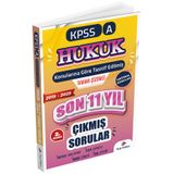 Dizgi Kitap 2026 KPSS A Grubu Hukuk Orijinal Çıkmış Sorular Son 11 Yıl Çözümlü