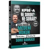 Dizgi Kitap 2026 Kpss A Grubu Medeni Hukuk Ne Sordu Ne Sorar Soru Bankası Çözümlü - Mustafa Dinçdemir Dizgi Kitap