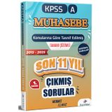 Dizgi Kitap 2026 KPSS A Grubu Muhasebe Çıkmış Sorular Son 11 Yıl Konularına Göre Çözümlü - Mehmet Elmas Dizgi Kitap
