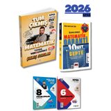 Dizgi Kitap 2026 KPSS AGS ALES DGS TYT MSÜ Matematik Çıkmış Sorular ve Cepte Matematik İlyas Güneş Soru Kitabı
