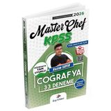 Dizgi Kitap 2026 Kpss Coğrafya Masterchef 33 Deneme Çözümlü - Kazım Sayın Dizgi Kitap Yayınları