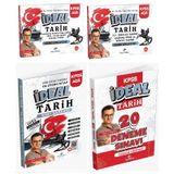 Dizgi Kitap 2026 Kpss İdeal Tarih Konu Anlatımı + Soru Bankası + 20 Deneme 4 Lü Set - Birol Yetimoğlu Dizgi Kitap Yayınları