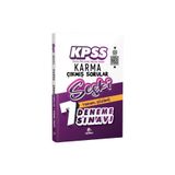 Dizgi Kitap 2026 KPSS Seçki Karma Çıkmış Sorular Tamamı PDF Çözümlü 7 Deneme Sınavı