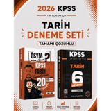 Dizgi Kitap 2026 Kpss Tarih 20 Deneme & Kpss Tarih 6 Deneme Evp Akademi Seti