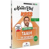 Dizgi Kitap 2026 KPSS Tarih Masterchef 14 Deneme Çözümlü Mesleki Hazırlık Kitabı Selami Yalçın