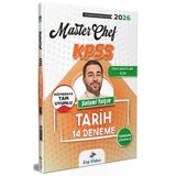 Dizgi Kitap 2026 Kpss Tarih Masterchef 14 Deneme Çözümlü - Selami Yalçın Dizgi Kitap