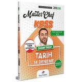 Dizgi Kitap 2026 KPSS Tarih MasterChef 14 Deneme Çözümlü - Selami Yalçın