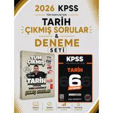 Dizgi Kitap 2026 Kpss Tarih Tüm Sınavlar Çıkmış Sorular & Kpss Tarih 6 Deneme Evp Akademi Seti