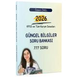 Dizgi Kitap 2026 Kpss ve Tüm Kurum Sınavları Güncel Bilgiler Soru Bankası