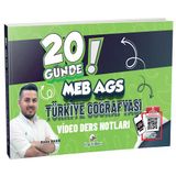 Dizgi Kitap 2026 Meb-Ags 20 Günde Türkiye Coğrafyası Video Ders Notları - Enes Eker Dizgi Kitap