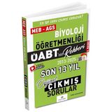 Dizgi Kitap 2026 MEB AGS ÖABT Biyoloji ÖABT nin Rehberi Konularına Göre Tasnif Edilmiş Son 13 Yıl Orijinal Çıkmış Sınav Soruları