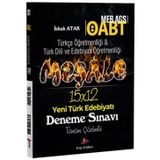 Dizgi Kitap 2026 MEB AGS ÖABT Meşale Türkçe - Türk Dili ve Edebiyatı Öğretmenliği Yeni Türk Edebiyatı 15 Deneme Sınavı