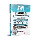 Dizgi Kitap 2026 MEB AGS ÖABT Sınıf Öğretmenliği Alan Eğitimi Tamamı Çözümlü 10 Deneme Sınavı Tolga Belli