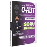 Dizgi Kitap 2026 MEB AGS ÖABT Türk Dili ve Edebiyatı Öğretmenliği Eski Türk Dili Tamamı Çözümlü Soru Bankası