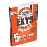 Dizgi Kitap 2026 MEB EKYS Müdür ve Müdür Yardımcılığı 5 Deneme Çözümlü 5. Baskı - Fatih Sesli Dizgi