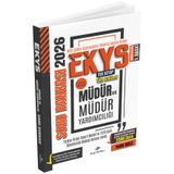 Dizgi Kitap 2026 MEB EKYS Müdür ve Müdür Yardımcılığı Soru Bankası 5. Baskı - Fatih Sesli Dizgi Kita