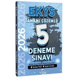 Dizgi Kitap 2026 Meb Ekys Müdür ve Müdür Yardımcılığı Tamamı Çözümlü 5 Deneme Sınavı