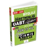 Dizgi Kitap 2026 ÖABT MEB-AGS nin Rehberi Biyoloji Öğretmenliği Çıkmış Sorular Son 13 Yıl Çözümlü - Zeynep Sözen Göçmen