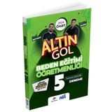 Dizgi Kitap Altın Gol ÖABT Beden Eğitimi Öğretmenliği Tamamı Çözümlü 5 Deneme