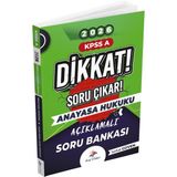 Dizgi Kitap Dikkat KPSS A Anayasa Hukuku Açıklamalı Soru Bankası - Serhat Güven